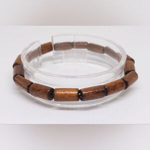 Men's bracelet beaded beads brown‎ new e48